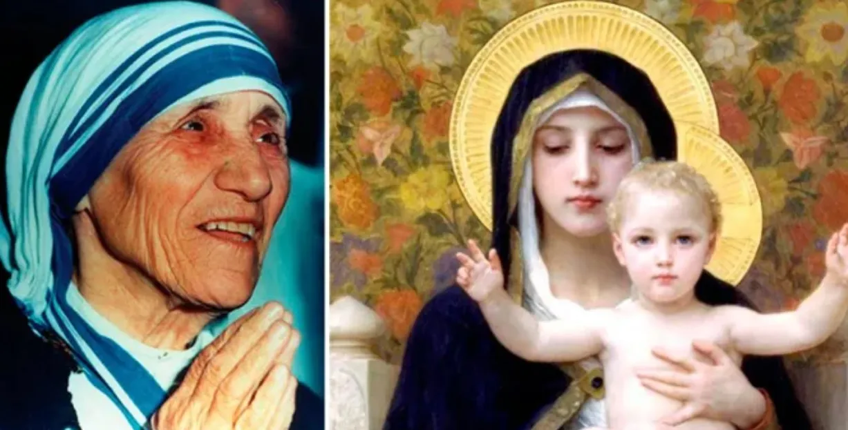 Madre Teresa e la Vergine dei gigli