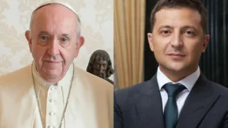 Telefonata tra Papa Francesco ed il Presidente ucraino Zelensky