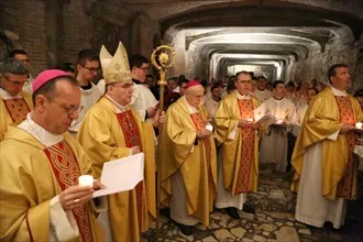 Cardinale Bozanic | Il Cardinale Bozanic durante la celebrazione in San Clemente, il 14 febbraio 2019 | Arcidiocesi di Zagabria - http://www.zg-nadbiskupija.hr/