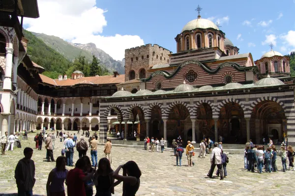 Il santuario di Rila, il più popolare di Bulgaria / Wikimedia Commons