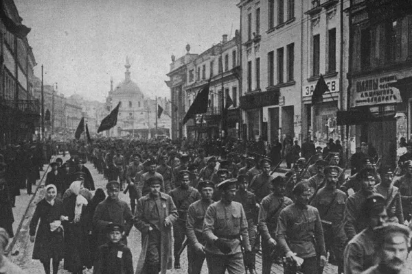 Una immagine della Rivoluzione Russa  / russiamemory.com