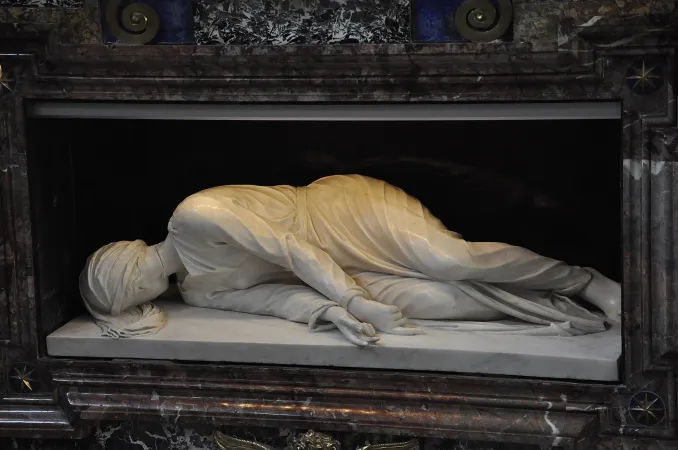 La statua di Santa Cecilia del Maderno |  | Wikimedia commons