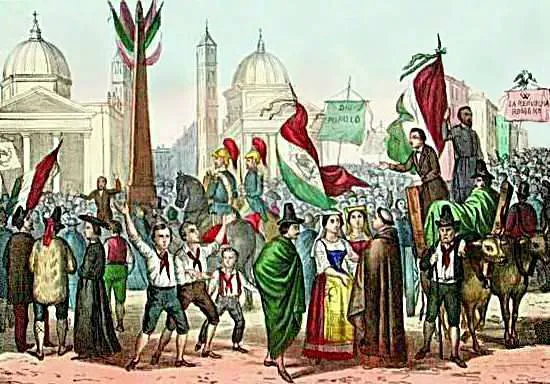La proclamazione della Repubblica Romana |  | Wikipedia