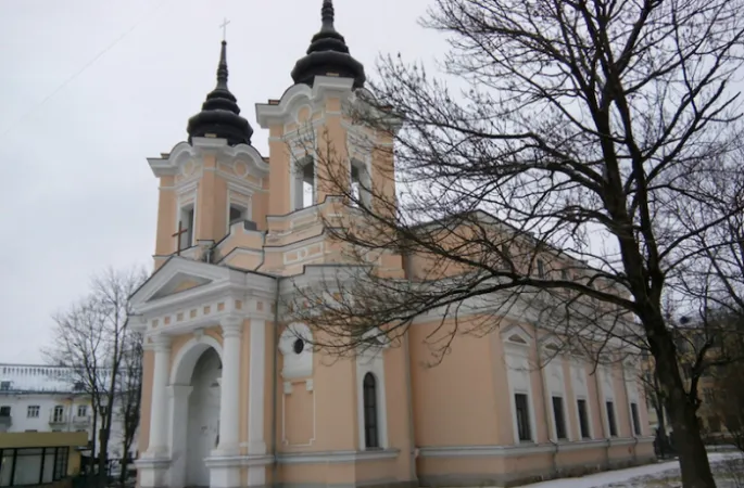 Chiesa San Pietro e Paolo, Novgorod | La chiesa dei Santi Pietro e Paolo a Novgorod, restituita ai cattolici lo scorso 15 marzo | pd