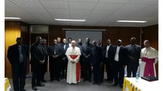 Il Cardinale Filoni in visita in Zambia