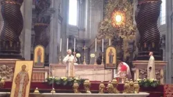 Un momento della Divina Liturgia per San Giosafat, Basilica di San Pietro, 25 giugno 2017 / Radio Vaticana 