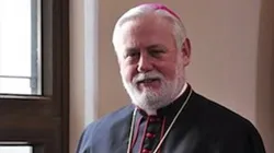 L'arcivescovo Paul Richard Gallagher, segretario vaticano per i Rapporti con gli Stati / Radio Vaticana 