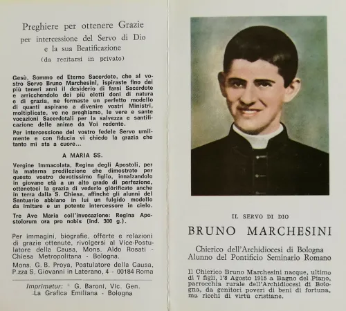 Il Venerabile Bruno Marchesini |  | pubblico dominio 