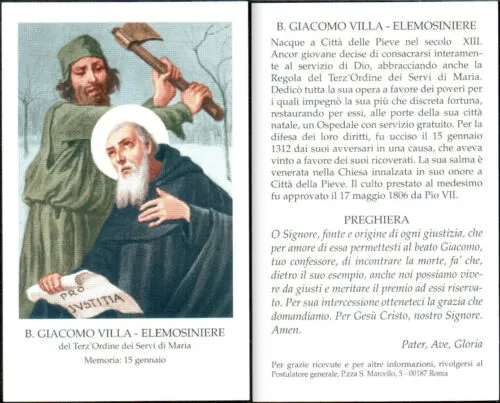 Il Beato Giacomo Villa |  | pubblico dominio 