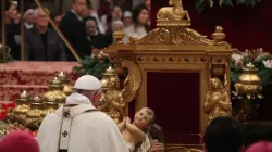 Papa Francesco durante la Messa di Natale del 2016 / Archivio ACI