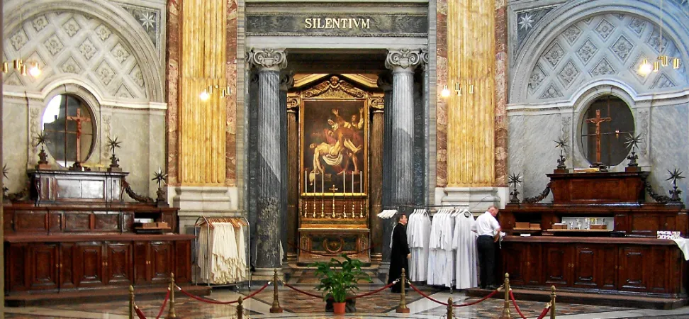 La sacrestia della Basilica di San Pietro
 | pd
