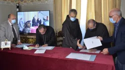 La firma della Carta di Intenti tra Diocesi di Rieti, Provincia di San Bonaventura, comuni di Rieti e Greccio / Chiesa di Rieti