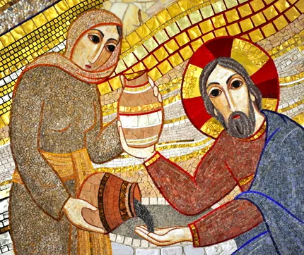Gesù e la Samaritana |  | Padre Rupnik/ Centro Aletti 