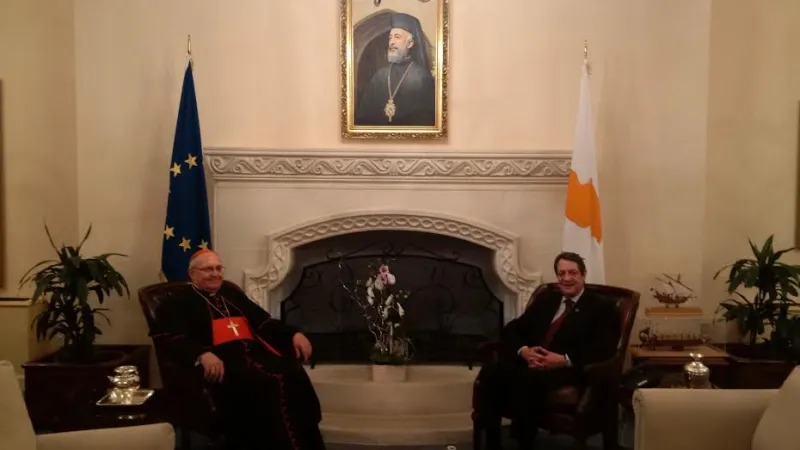 Il Cardinale Leonardo Sandri in visita a Cipro |  | Congregazione per le Chiese Orientali