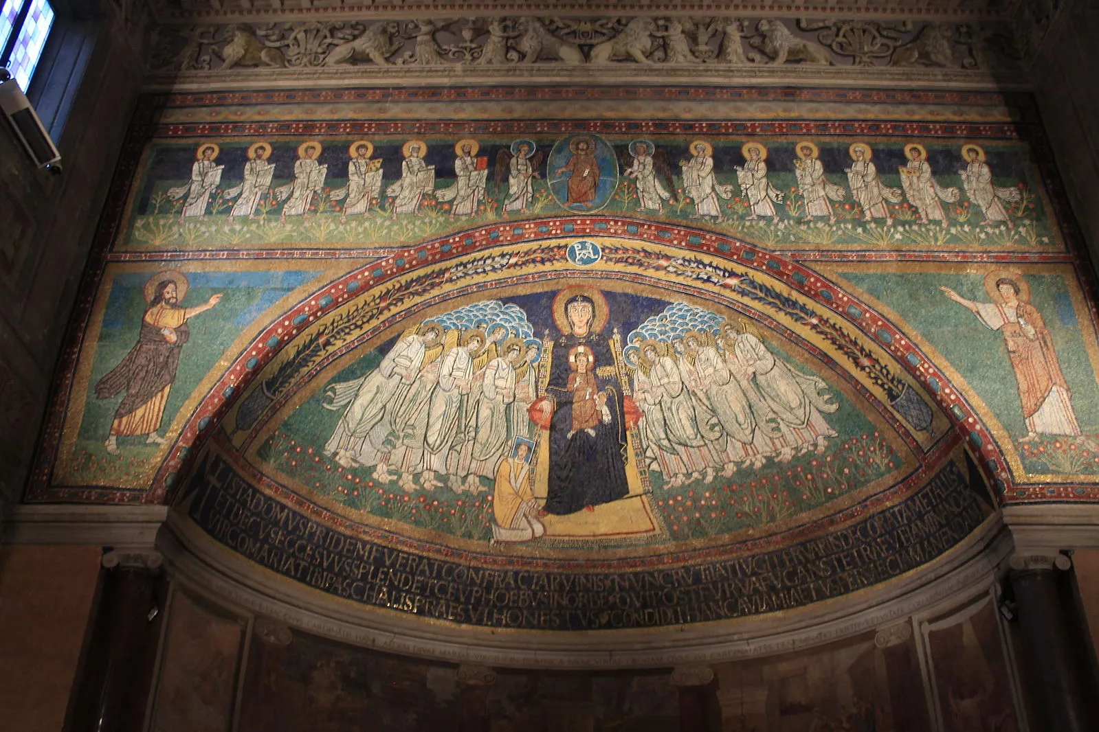 Il mosaico absidale di Santa Maria in Dominica