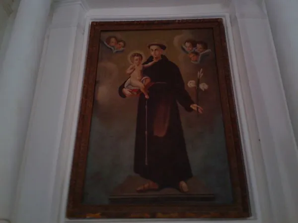 Dipinto di Sant'Antonio da Padova esposto nella chiesa del Santissimo Crocifisso di Palmi |  | Wikicommons