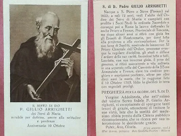 Il venerabile Giulio Arrighetti  |  | pubblico dominio 