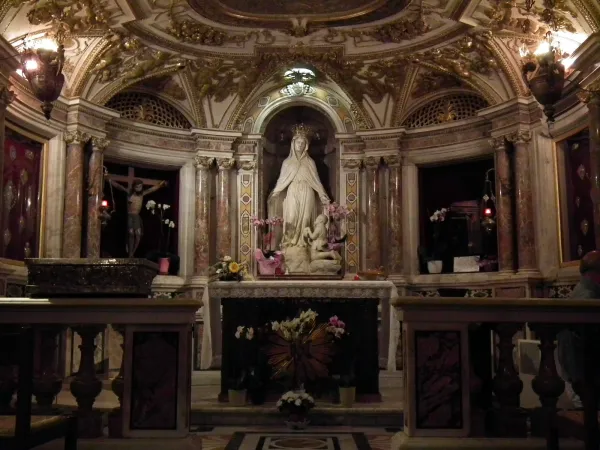 Vergine della Misericordia | La cripta del Santuario di Savona | Web/Wikipedia