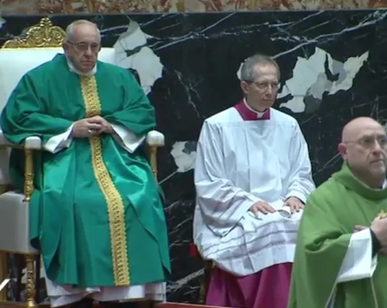 Il Papa celebra la Messa con i Cappucini |  | CTV