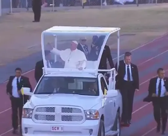 Ciudad Juarez | Papa Francesco entra nell'area fieristica di Ciudad Juarez | CTV