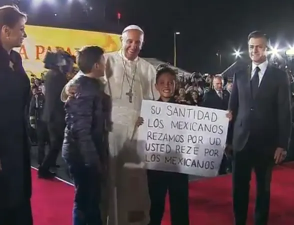 Ciudad Juarez | Papa Francesco al momento dei saluti, aeroporto di Juarez  | CTV