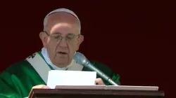 Papa Francesco celebra la Messa di conclusione del Giubileo Mariano, 9 ottobre 2016 / CTV