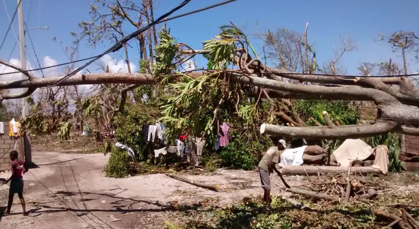 Uragano Matthew | Conseguenze dell'uragano Matthew a Les Cayes, Haiti | DFID via Flickr