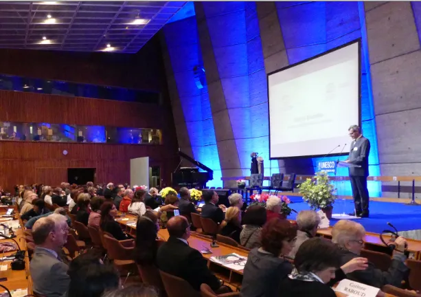 Un momento dell'evento Unesco di Parigi  |  | Unesco