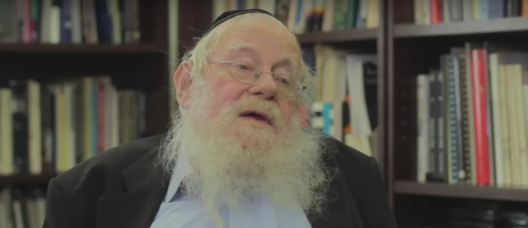 Il rabbino Adin Steinsaltz | Il rabbino Adin Steinsaltz, lo 