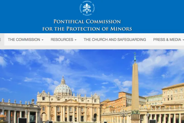Sito della Pontificia Commissione per la Protezione di Minori  / http://www.protectionofminors.va/