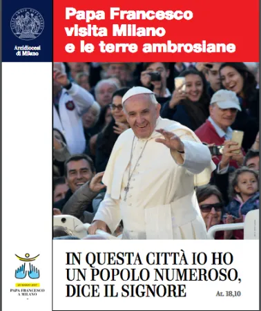Il manifesto della vista del Papa a Milano  |  | Diocesi di Milano 