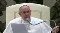 Papa Francesco durante una udienza / ACI Stampa