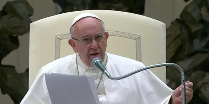 Papa Francesco  | Il Papa durante una udienza  | ACI Stampa