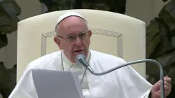 Papa Francesco durante una udienza  / Archivio ACI 