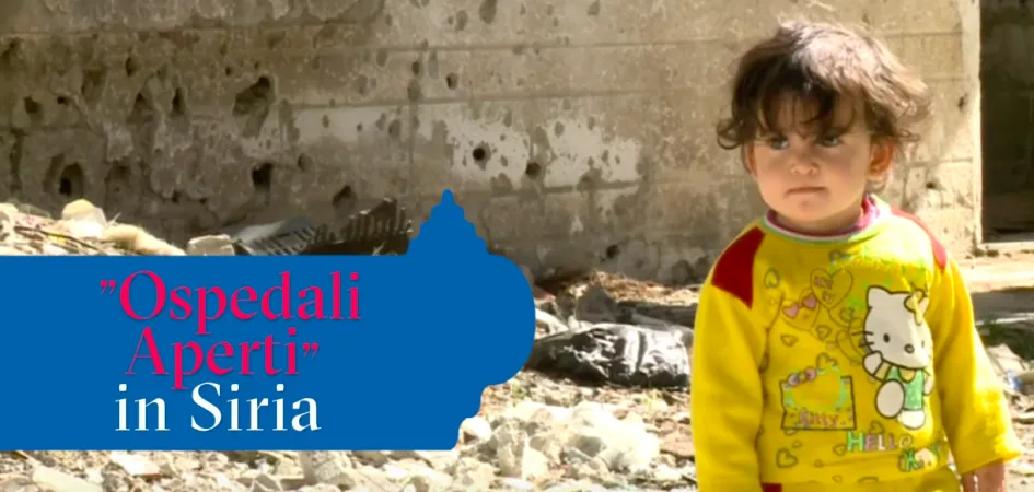 Uno screenshot del video che presenta l'iniziativa "Ospedali aperti"  | AVSI / Fondazione Gemelli