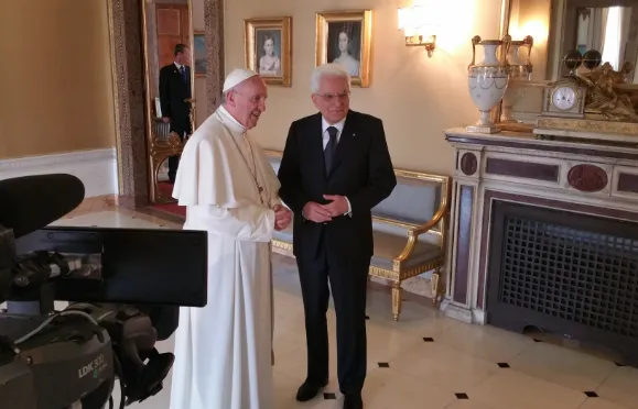 Il Papa e il Presidente |  | Quirinale