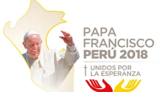 Uniti per la speranza, il logo del viaggio del Papa in Perù