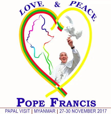 Il logo del viaggio di Papa Francesco in Myanmar | Holy See Press Office 