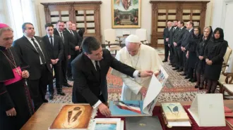 Il Papa riceve il presidente del Paraguay