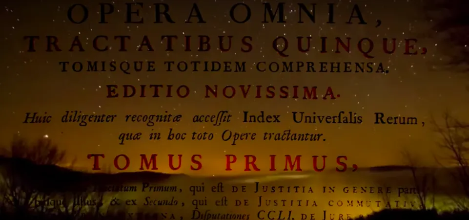 Uno dei tomi di scienza economica dei gesuiti del XVI secolo | Youtube AI