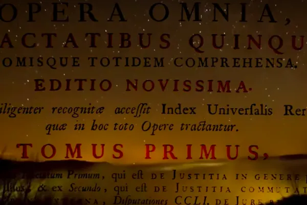 Uno dei tomi di scienza economica dei gesuiti del XVI secolo / Youtube AI
