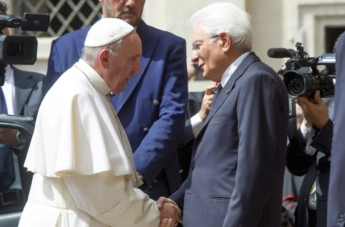 Il Papa e il Presidente Mattarella |  | Presidenza della Repubblica Italiana