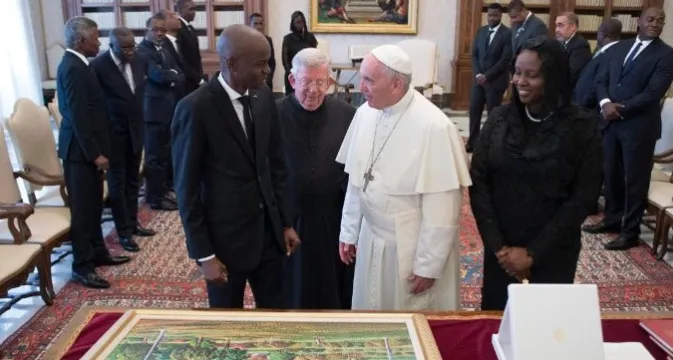 Il Papa riceve il presidente di Haiti |  | Vatican Media 