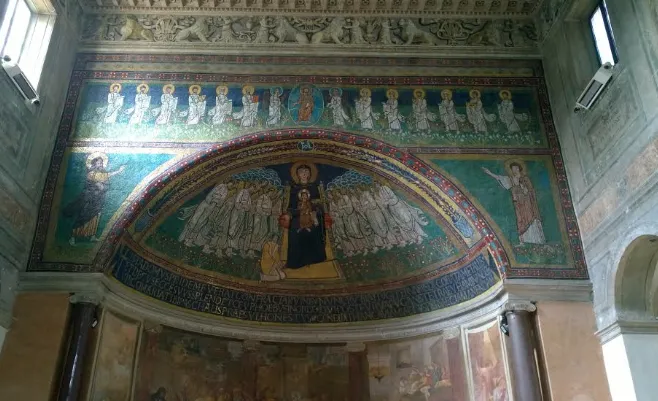 Il mosaico absidale di Santa Maria in Domnica |  | OB