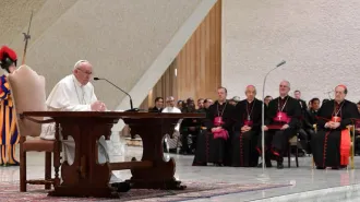 Il Papa e i seminaristi, discernimento e festa 