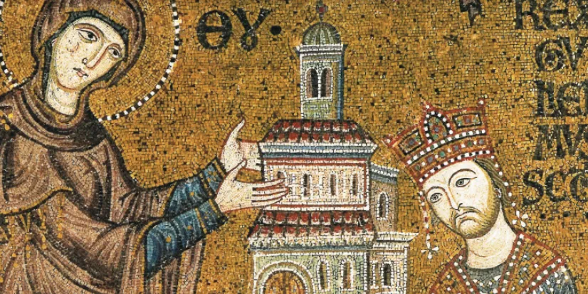Un dettaglio dei mosaici del duomo di Monreale |  | Arcidiocesi di Monreale 