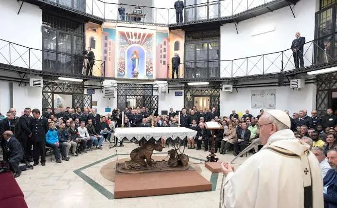Papa Francesco celebra la Messa a Regina Coeli , 29 marzo 2018 |  | Vatican Media 