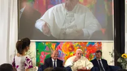 Papa Francesco nella Fondazione Scholas Occurrentes  / Vatican Media / ACI Group
