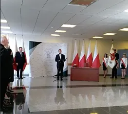 Un momento della cerimonia della firma |  | Uniwersytet Kardynała Stefana Wyszyńskiego
