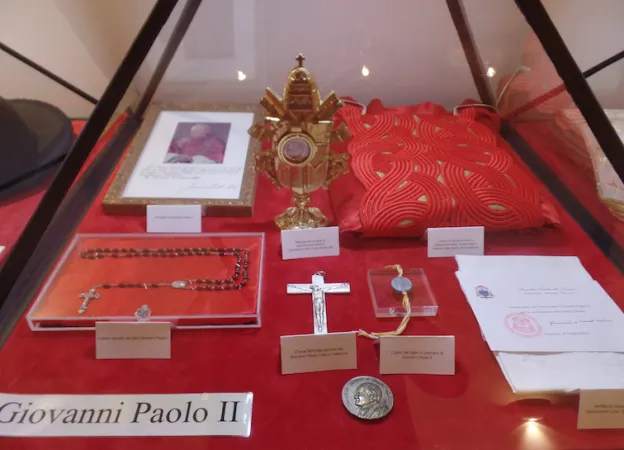 Gli oggetti di Giovanni Paolo II |  | Museo dei Papi